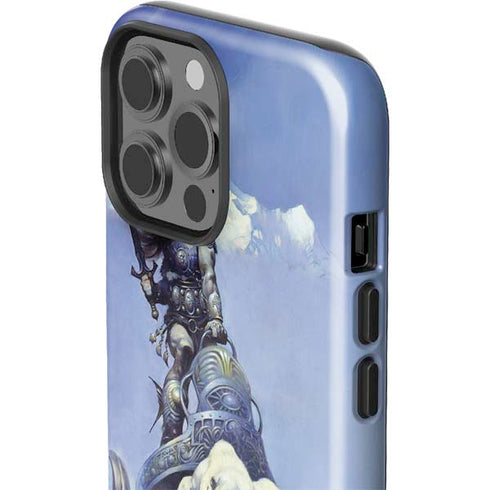 Frazetta Sliver Warrior iPhone 14 Pro Max Impact Case